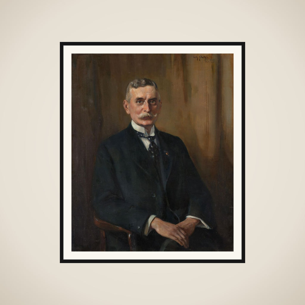 Jacob Christiaan Koningsberger (1867-1951). Chairman of the People's Council (1918-19) framed