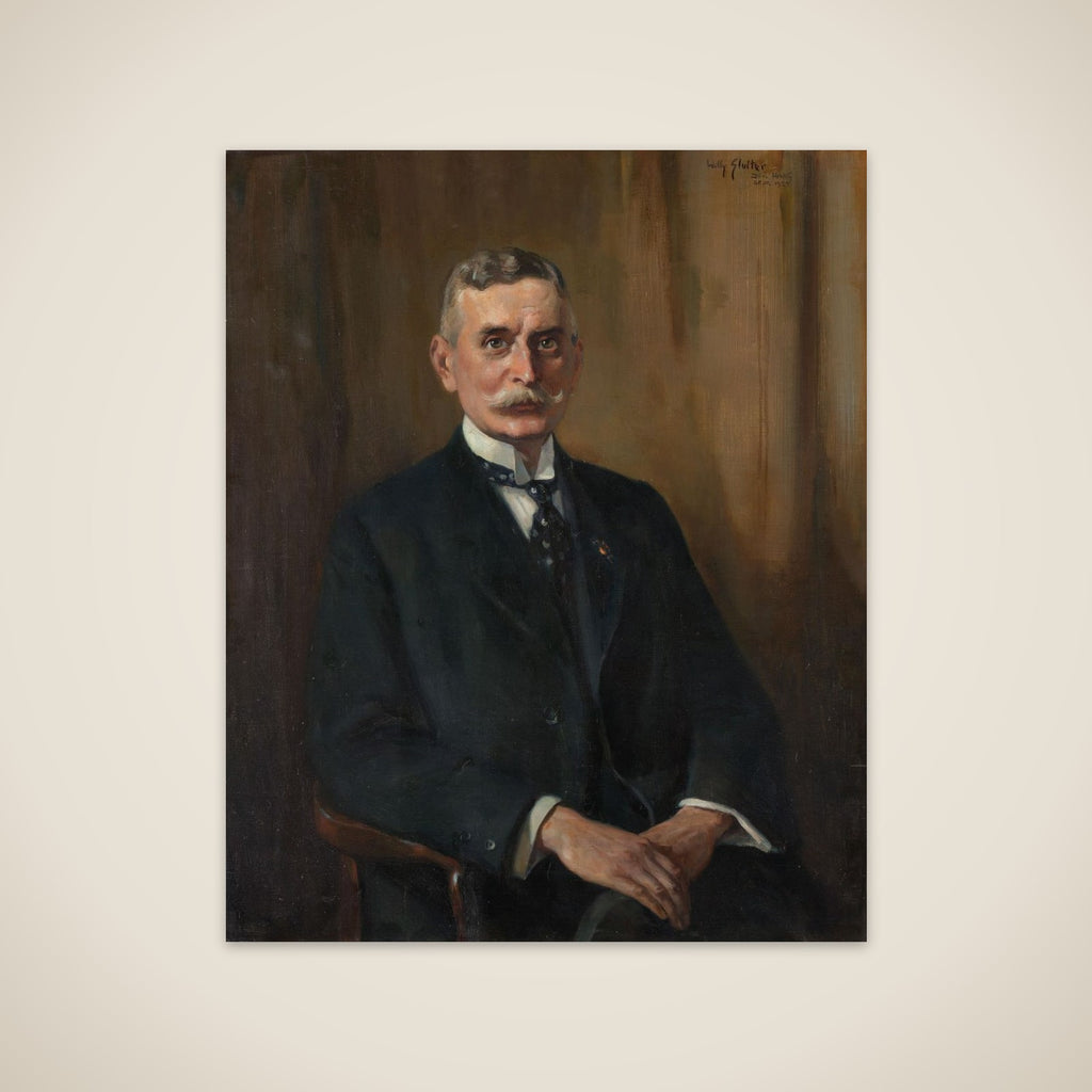 Jacob Christiaan Koningsberger (1867-1951). Chairman of the People's Council (1918-19) unframed print