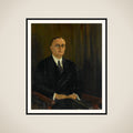 Jan Willem Meyer Ranneft (1887-1968). Voorzitter van de volksraad (1929-33) framed
