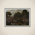 Allegory of the Revival of the Dutch Herring Fishery after the Second Anglo-Dutch War (1665-67) framed