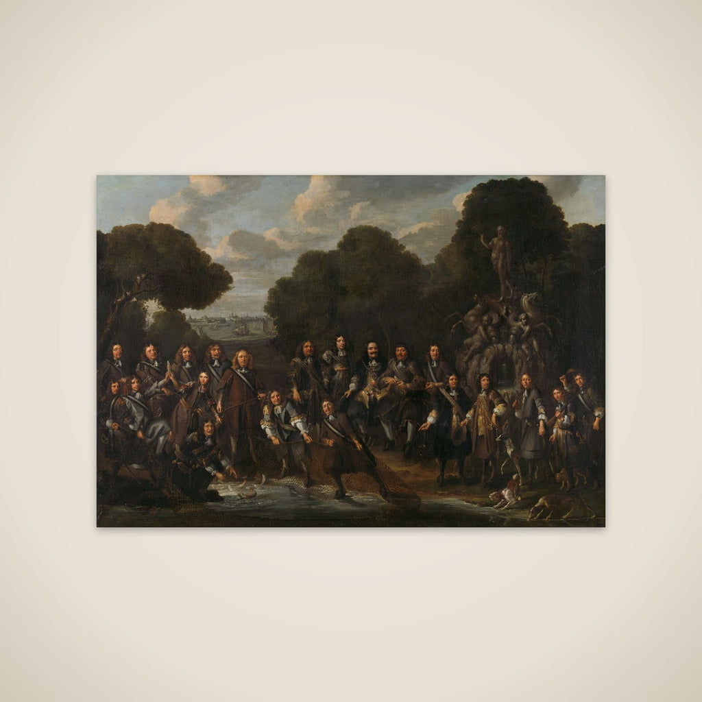 Allegory of the Revival of the Dutch Herring Fishery after the Second Anglo-Dutch War (1665-67) unframed print