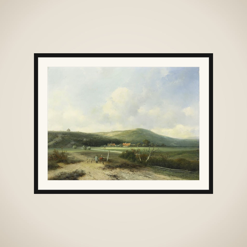 View in the Dunes framed