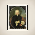 Diederik van Bleyswijk (1711-63), Baron of Eethen and Meeuwen, Lord of Babiloniënbroek, Burgomaster of Gorkum framed