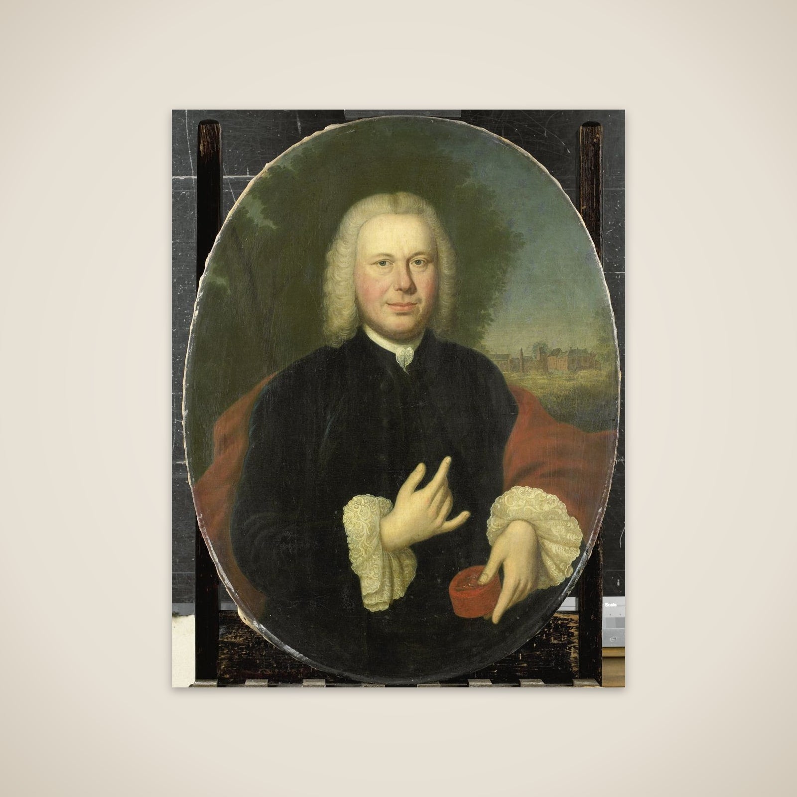 Diederik van Bleyswijk (1711-63), Baron of Eethen and Meeuwen, Lord of Babiloniënbroek, Burgomaster of Gorkum unframed print