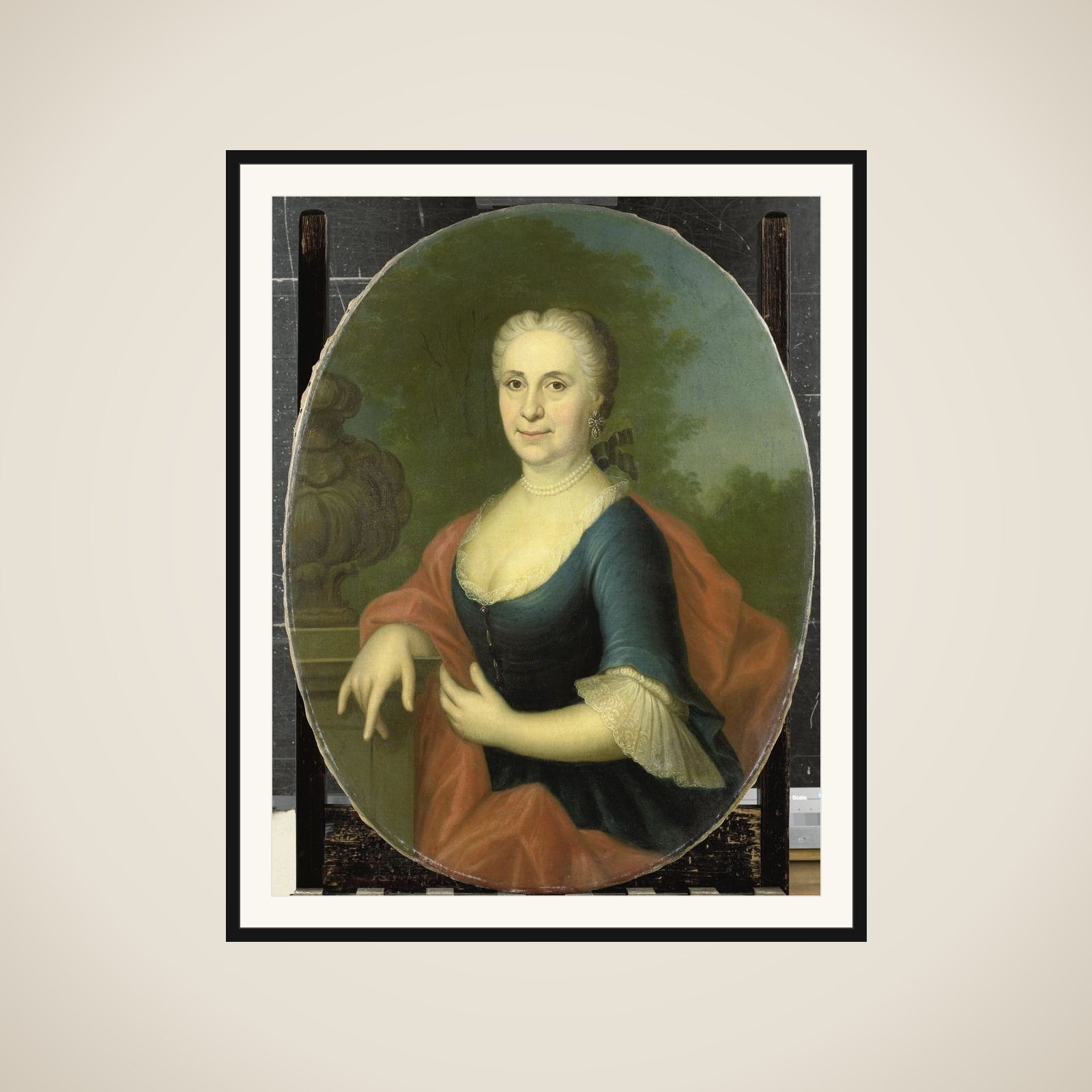Cornelia van Schuylenburgh (1703-84), Wife of Diederik van Bleyswijk framed