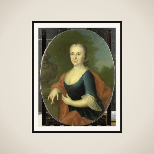 Cornelia van Schuylenburgh (1703-84), Wife of Diederik van Bleyswijk framed