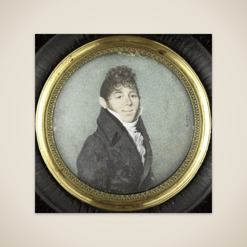 Portrait of Gerrit Jan van Houten (b 1774). Burgomaster of Amersfoort unframed print