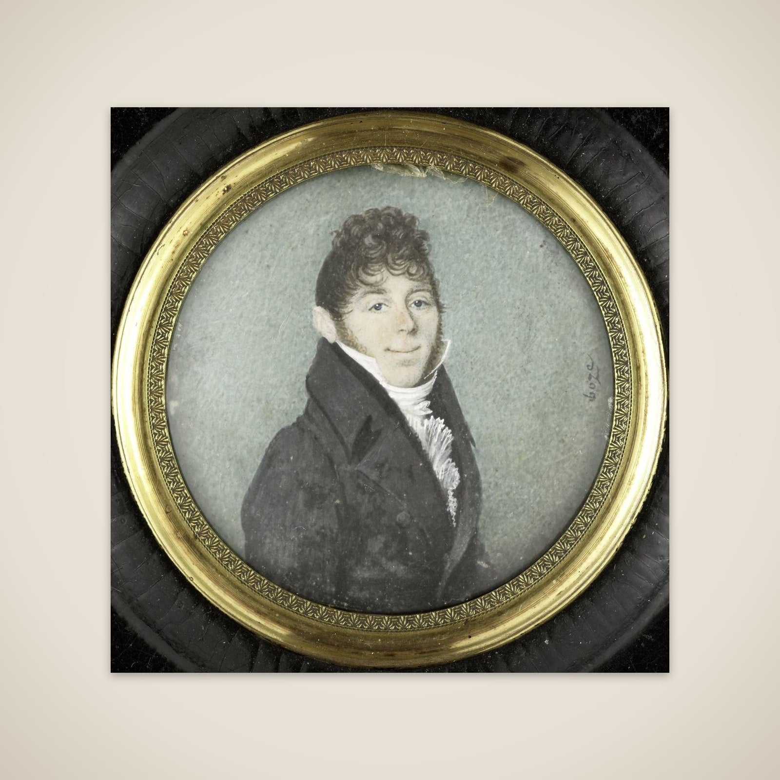 Portrait of Gerrit Jan van Houten (b 1774). Burgomaster of Amersfoort unframed print