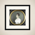 Portrait of Maria Cornelia Pull (d 1809). Wife of Gerrit Jan van Houten framed