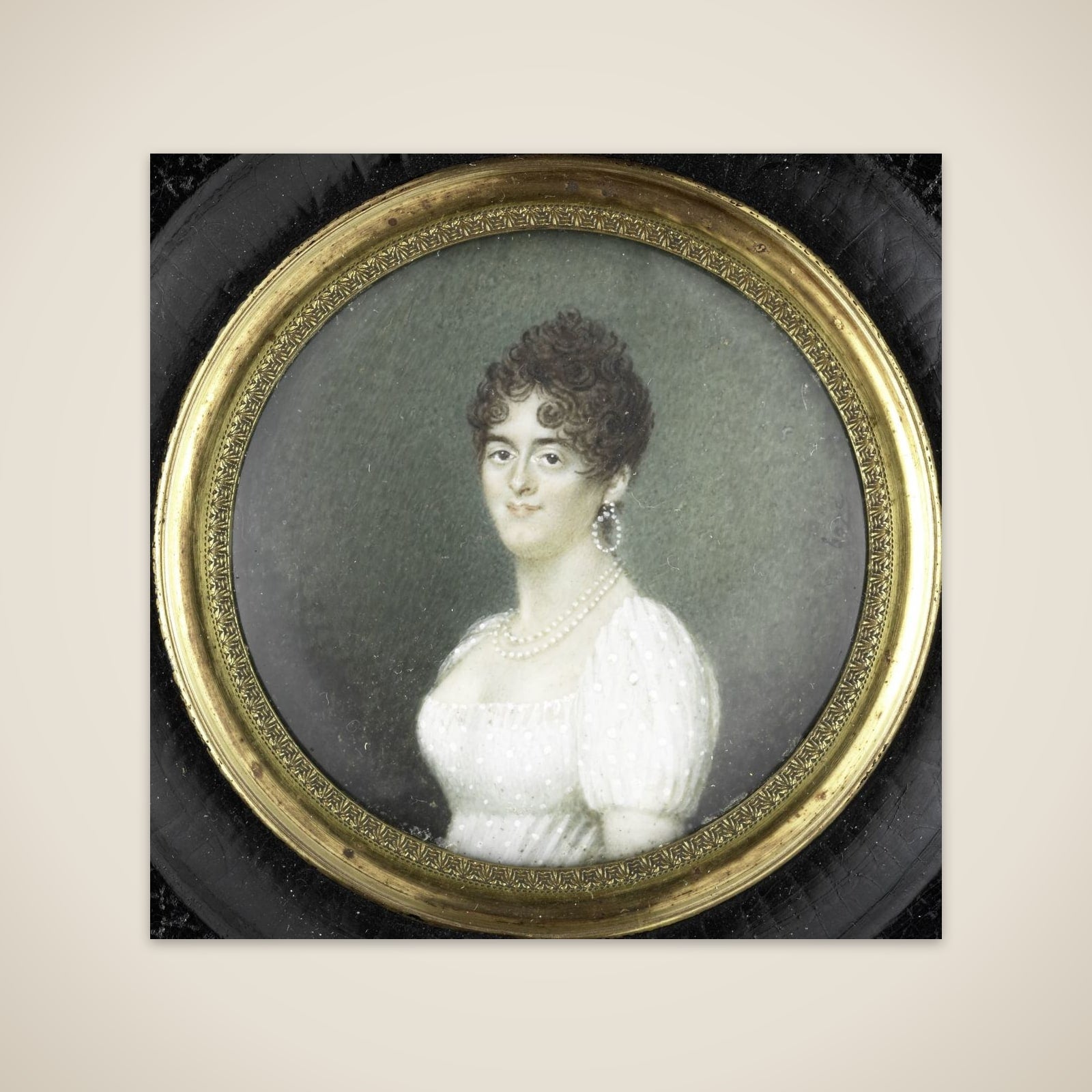 Portrait of Maria Cornelia Pull (d 1809). Wife of Gerrit Jan van Houten unframed print