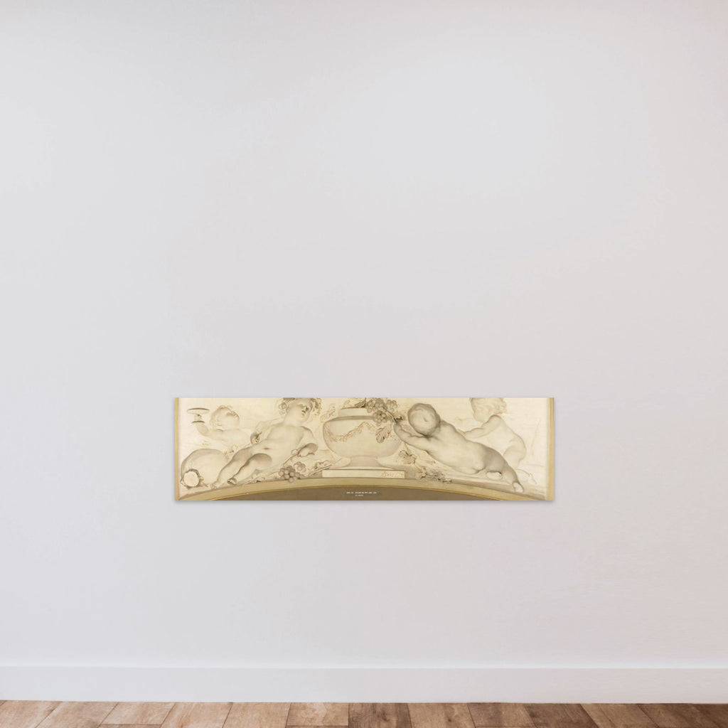 Autumn unframed — shown to scale