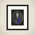 Portrait of een vrouw framed