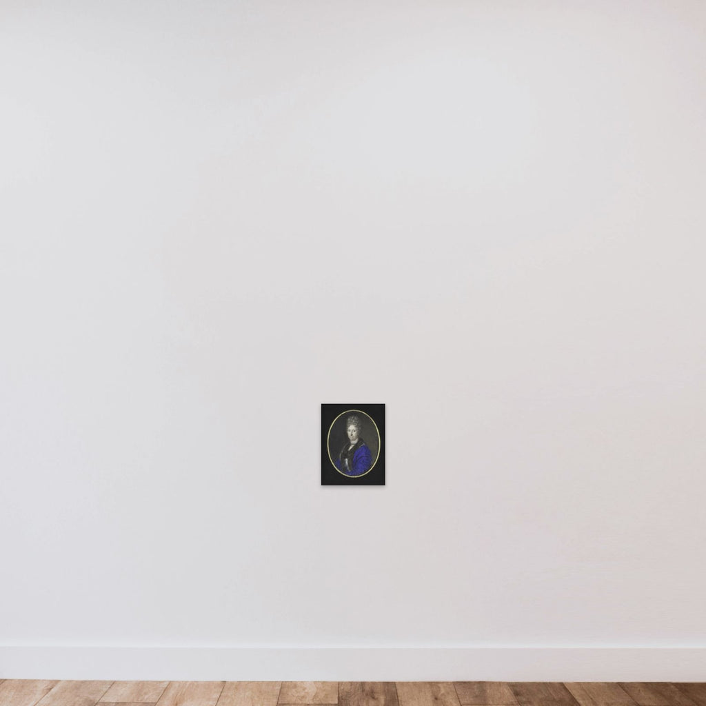 Portrait of een vrouw unframed — shown to scale