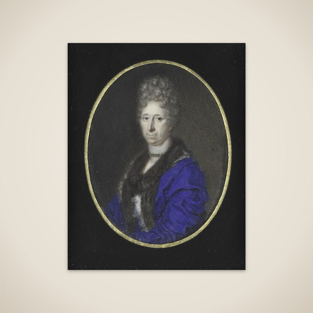 Portrait of een vrouw unframed print