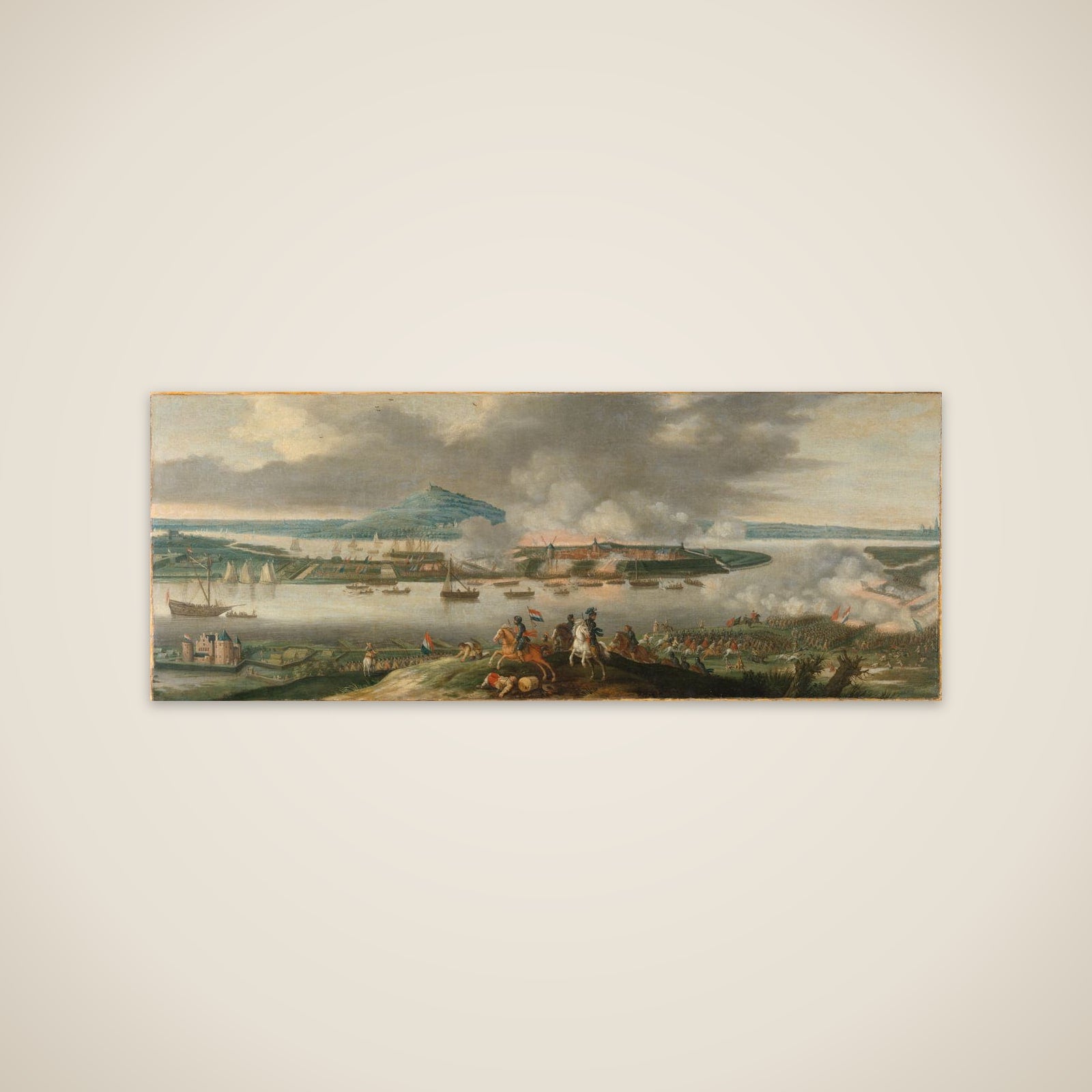 Frederik Hendrik Besieging Schenkenschans, April 1636 unframed print