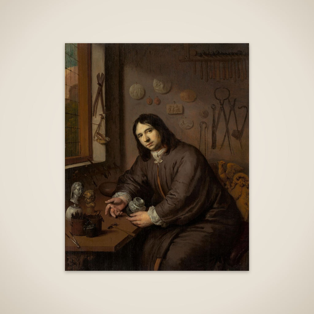 Portrait of a Goldsmith unframed print