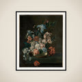Still Life with Flowers framed