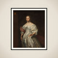Portrait of Cornelia Craen van Haeften (1622-1678) framed