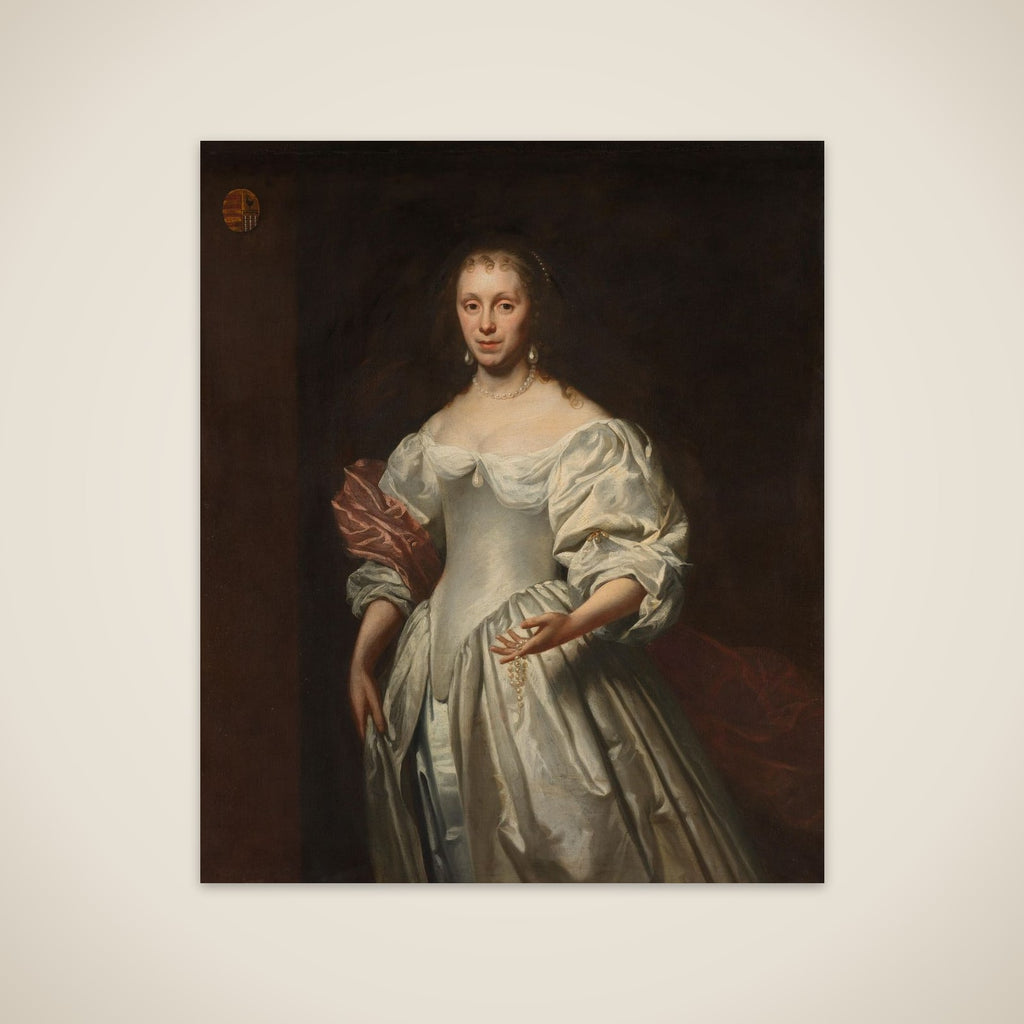 Portrait of Cornelia Craen van Haeften (1622-1678) unframed print