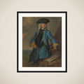 Gerrit Sichterman (1688-1730). Quartermaster-General of the Cavalry, Colonel of the Oranje-Groningen Infantry Regiment, Commandant of Grave framed