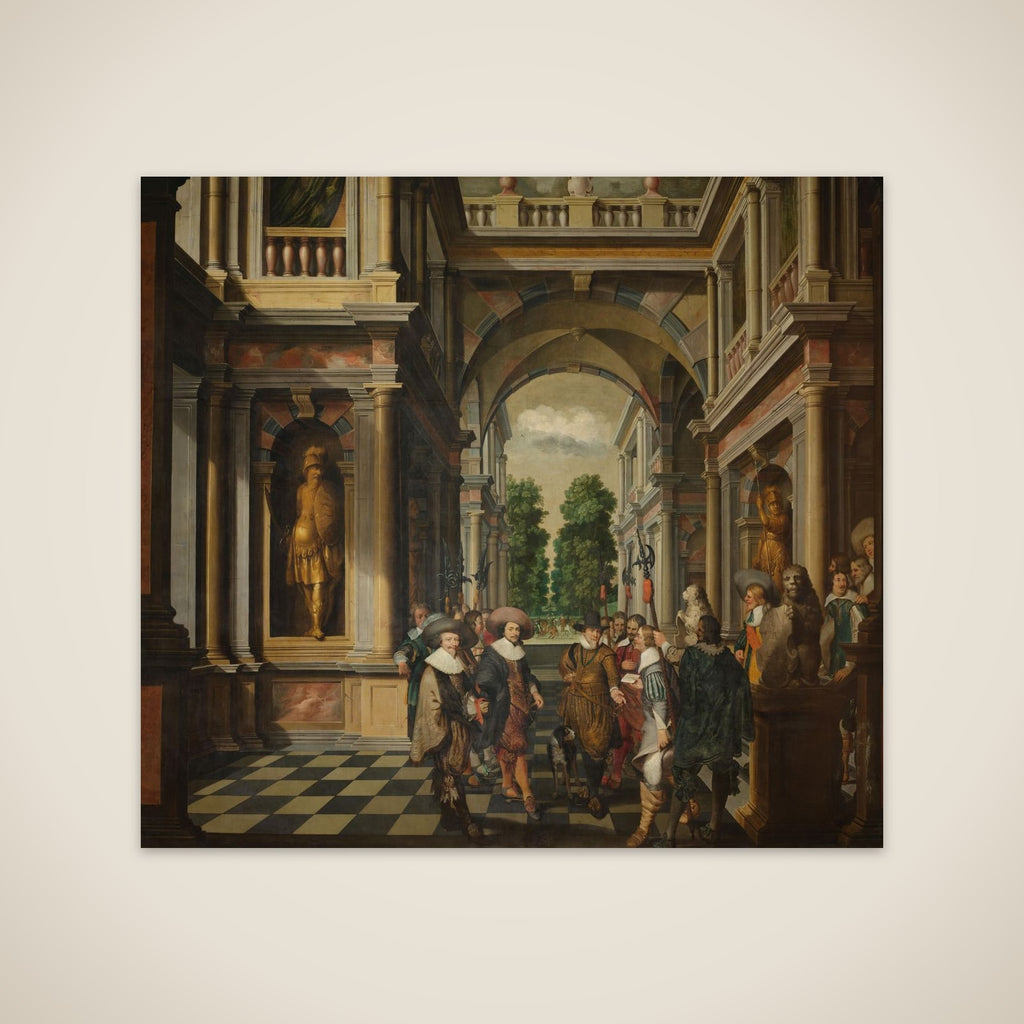 A Seven-Part Decorative Sequence: A Gallery unframed print