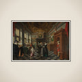 A Seven-Part Decorative Sequence: An Interior framed