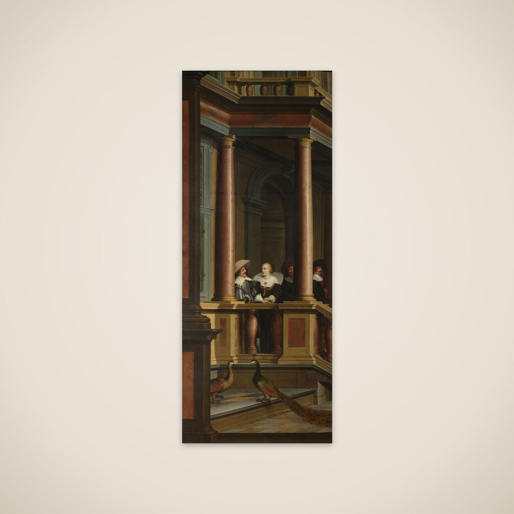 A Seven-Part Decorative Sequence: An Outdoor Stairway unframed print