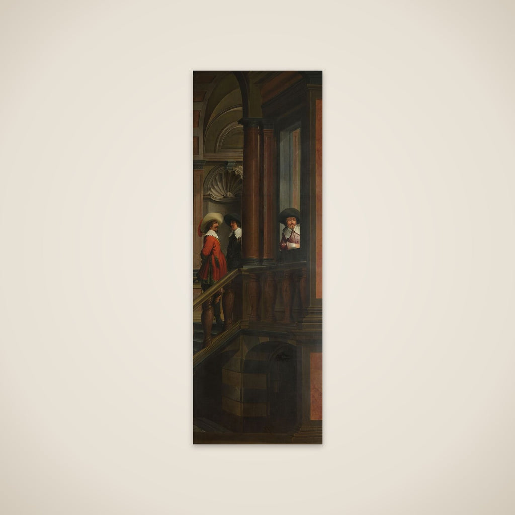 A Seven-Part Decorative Sequence: An Outdoor Stairway unframed print