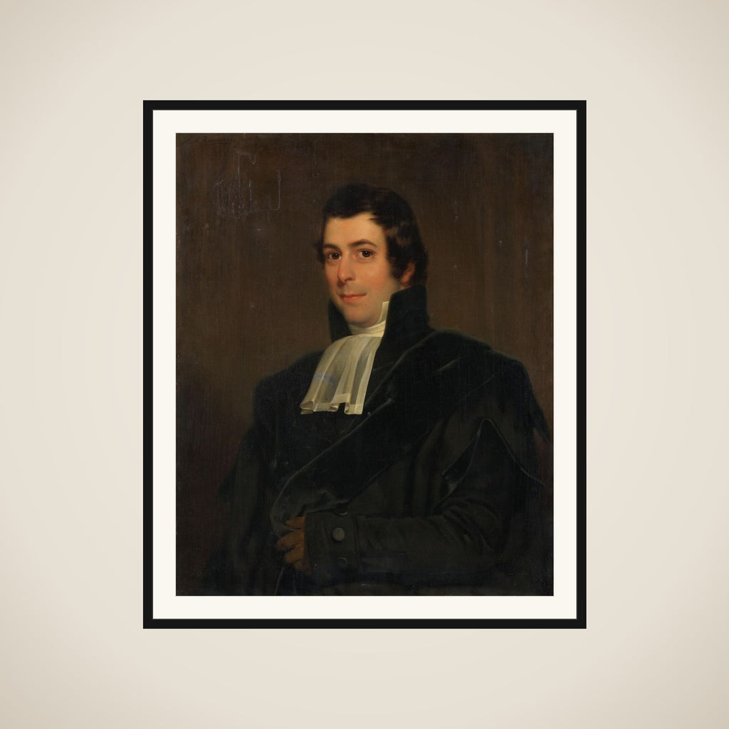 Gijsbertus Johannes Rooyens (1785-1846), Professor of Theology and Church History at the University of Amsterdam framed
