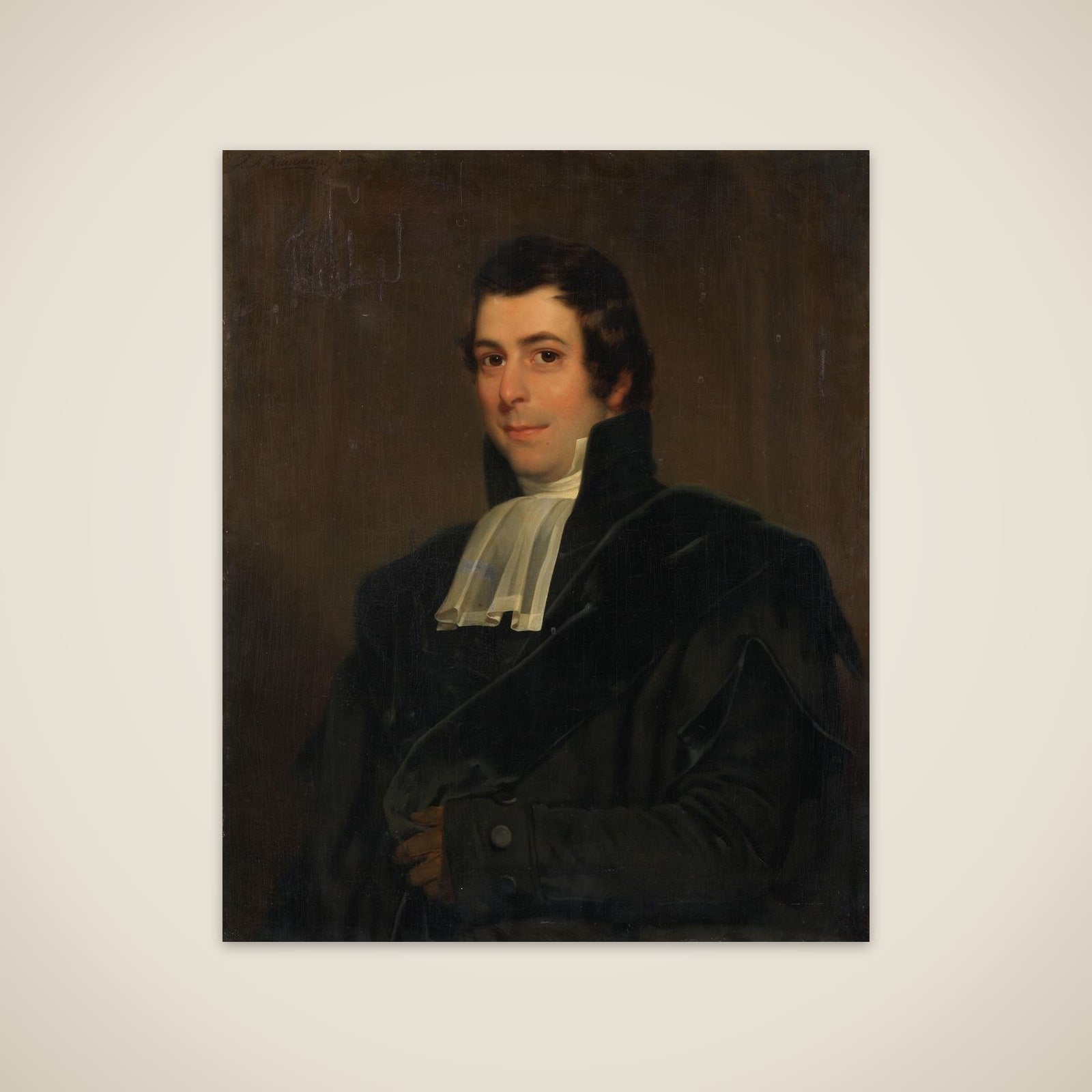 Gijsbertus Johannes Rooyens (1785-1846), Professor of Theology and Church History at the University of Amsterdam unframed print