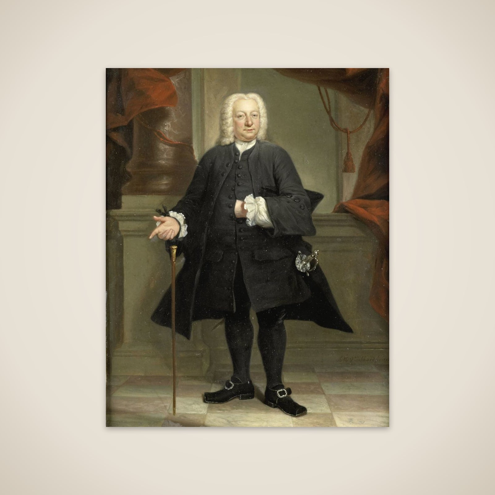 Portrait of a Man unframed print