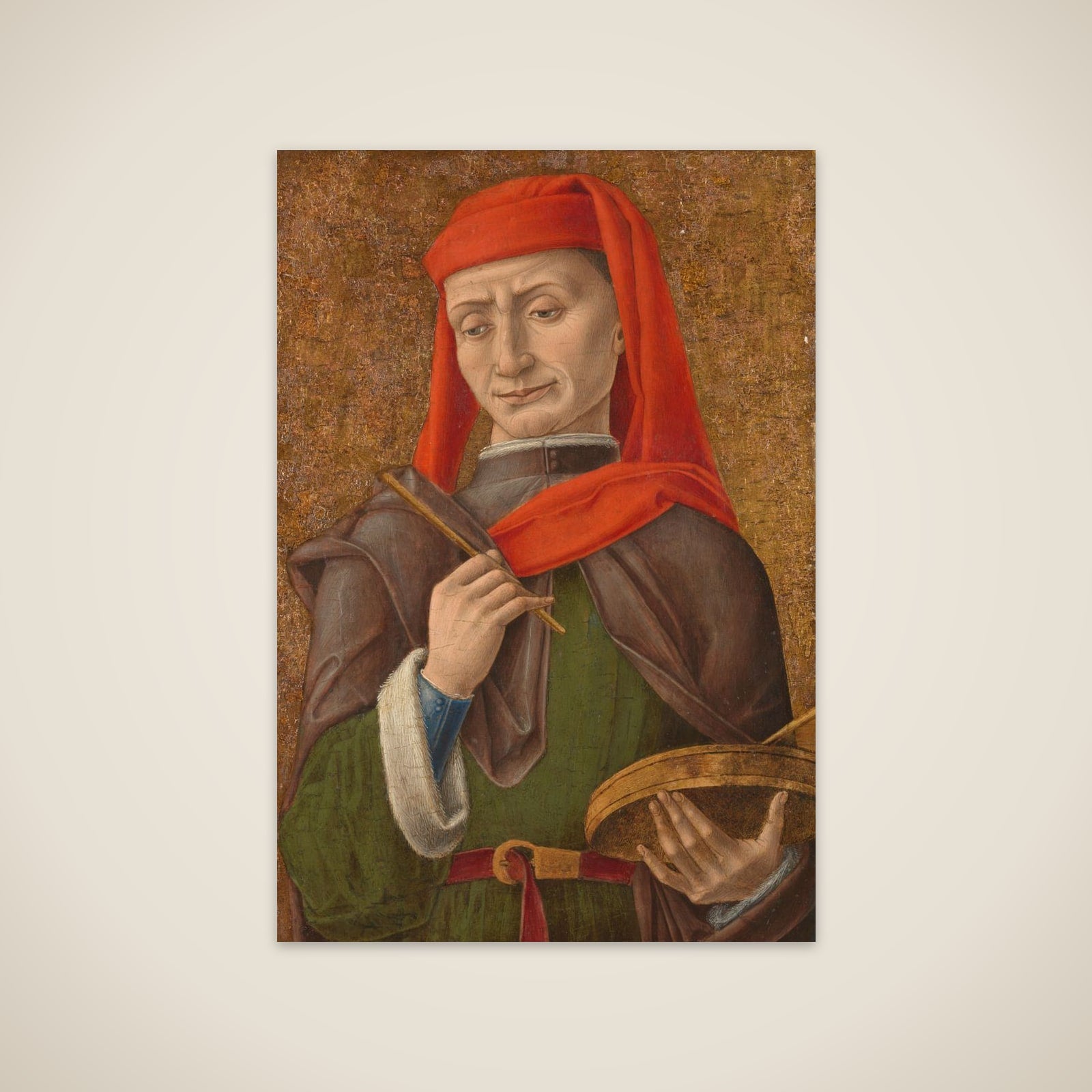 Saint Damian (or Cosmas) unframed print