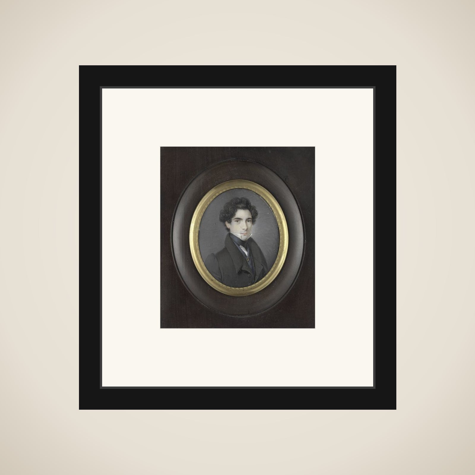 Portrait of Frederik Adrian (1804-74), Count van Limburg Stirum, or Thomas Henry (1804-42), Count van Limburg Stirum framed