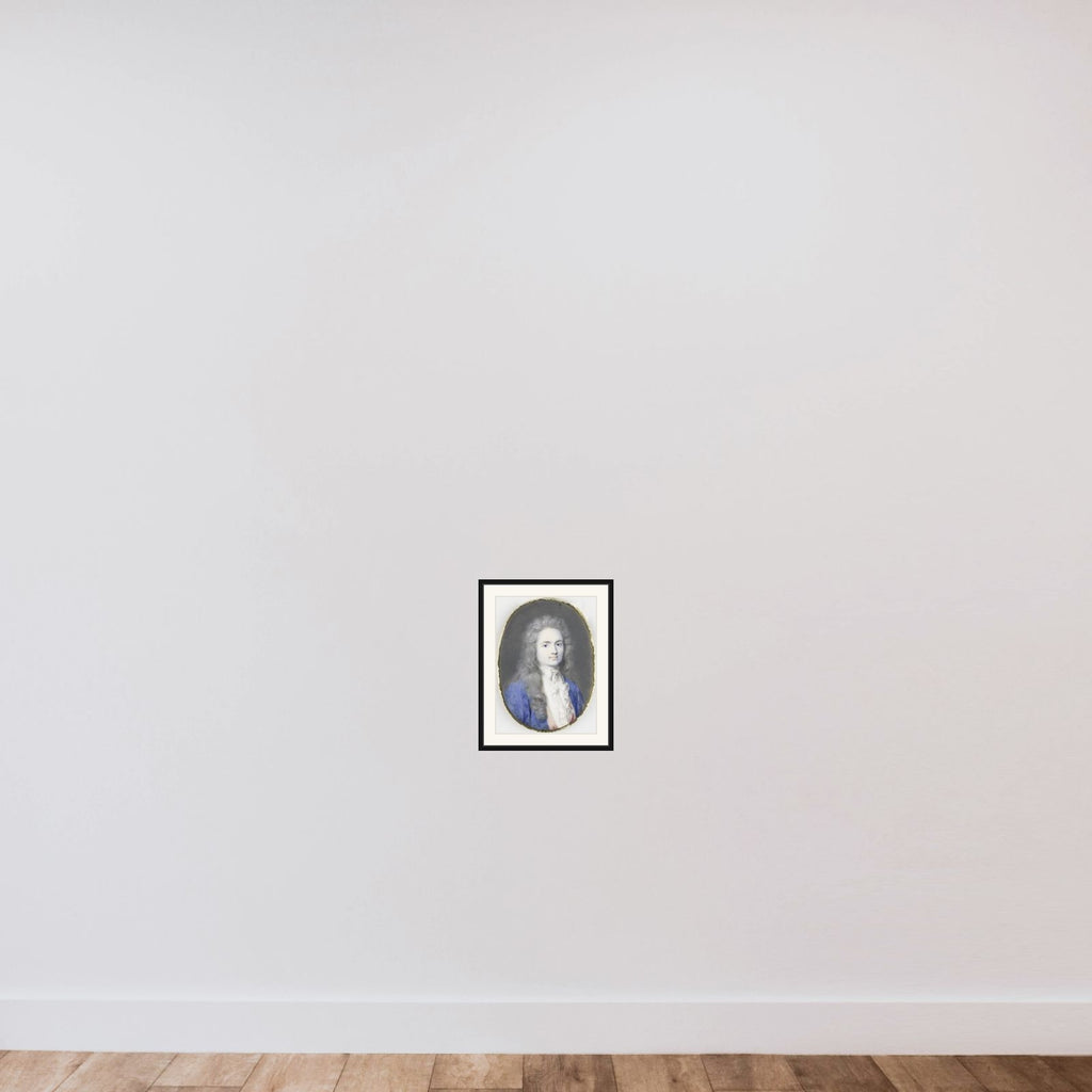 Portrait of Christoffel Bernhard Julius von Schwartz (1676-1754), Lord of Ansen en Glinthuis framed — shown to scale