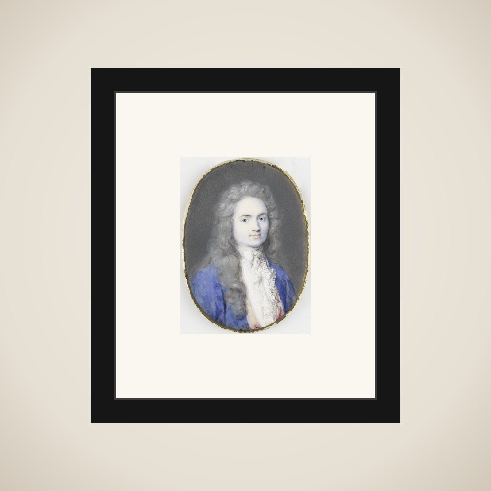 Portrait of Christoffel Bernhard Julius von Schwartz (1676-1754), Lord of Ansen en Glinthuis framed