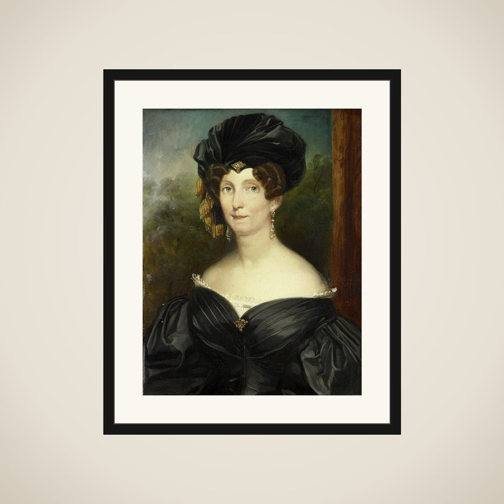 Petronella de Lange (1779-1835), Wife of Jonkheer Theodorus Frederik van Capellen framed