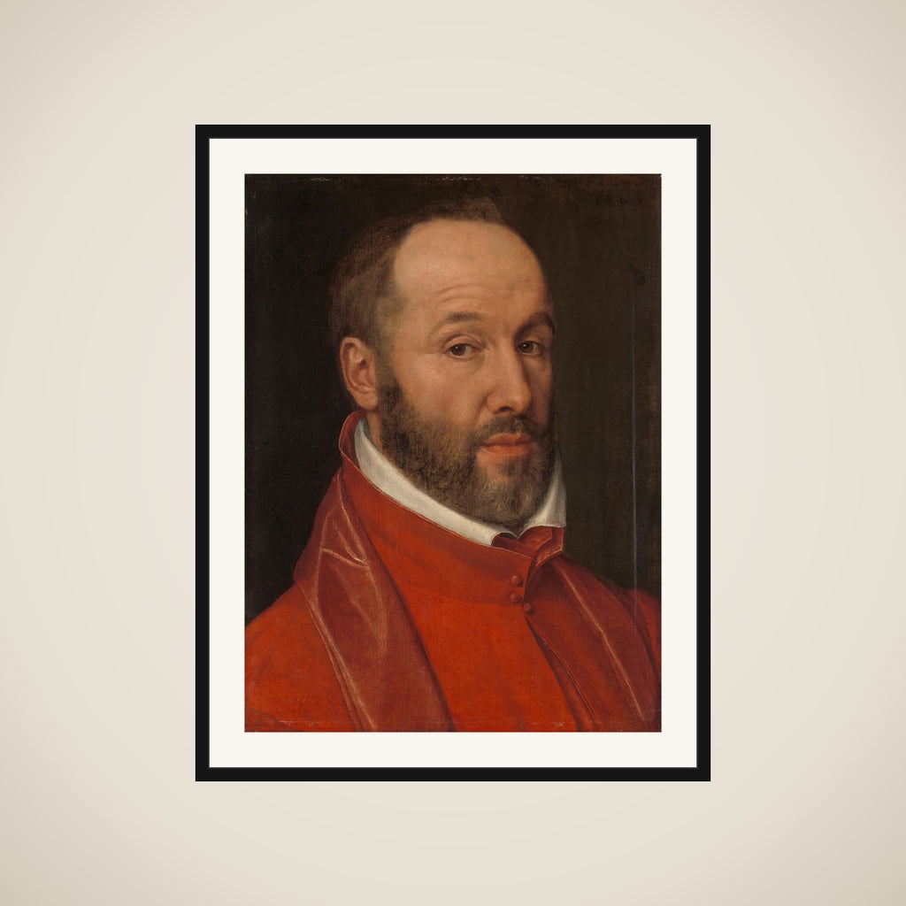 Portrait of Antoine Perrenot, Cardinal de Granvelle, Minister to Charles V and Philip II framed