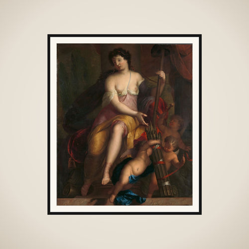 Allegorie op de vrijheid framed