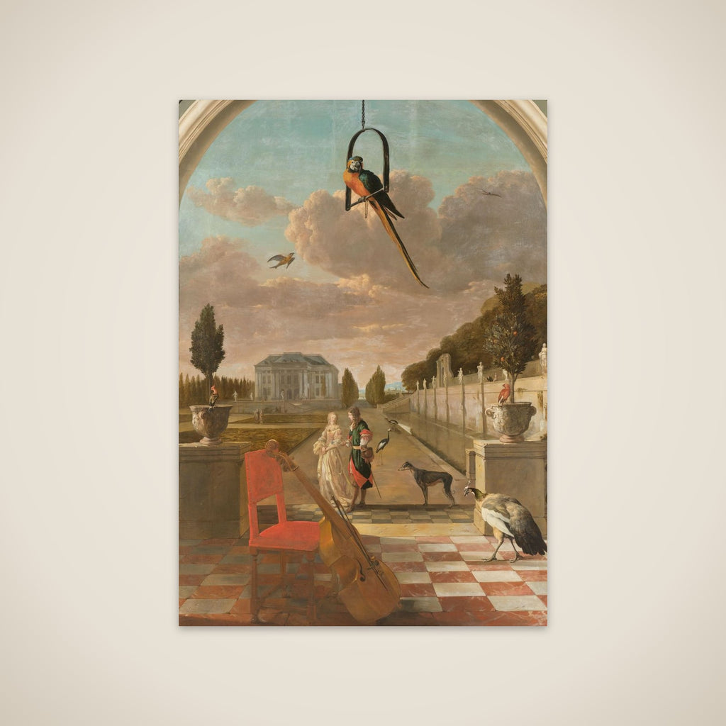 Park with Country House unframed print