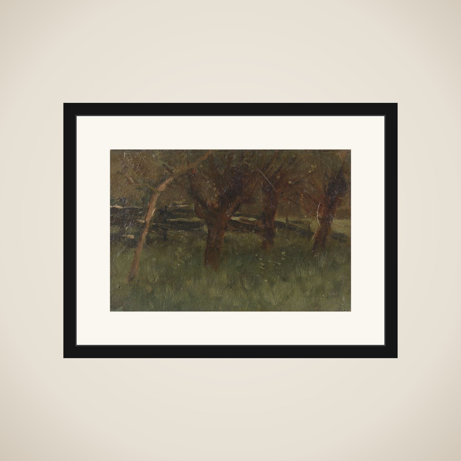 Boomgaard framed