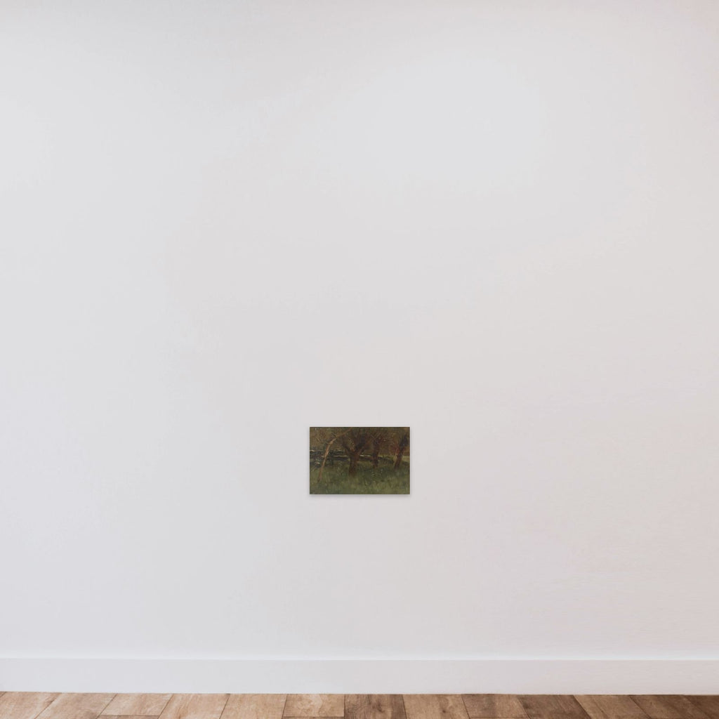 Boomgaard unframed — shown to scale