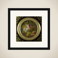 Still Life with Flowers and Fruits framed