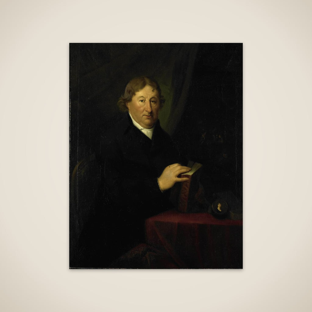 Portrait of Gerrit van der Pot, Lord of Groeneveld, Art Collector in Rotterdam unframed print