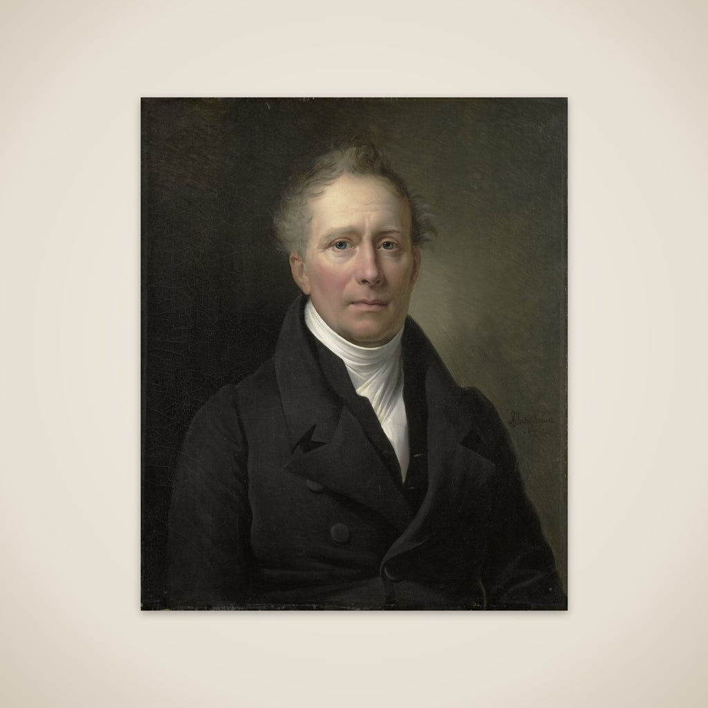 Daniel Francis Schas (1772-1848), Member of the Council for Commerce and the Colonies from 1814 to 1820 unframed print