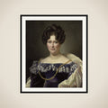 Johanna Henriette Engelen (1789-1878), second Wife of Daniel Francis Schas framed