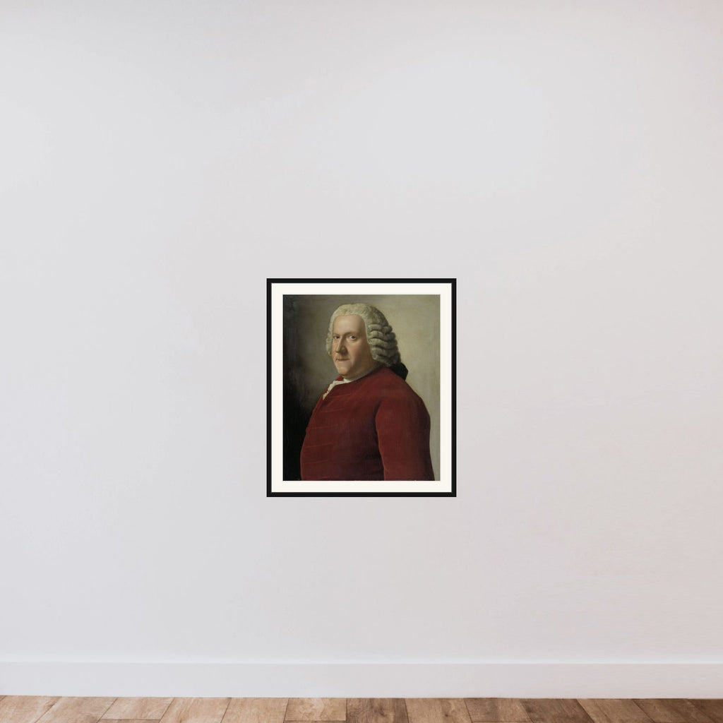 Willem Bentinck (1704-1774). Diplomat in the Service of Willem IV, the Regentess Anna and Willem V framed — shown to scale