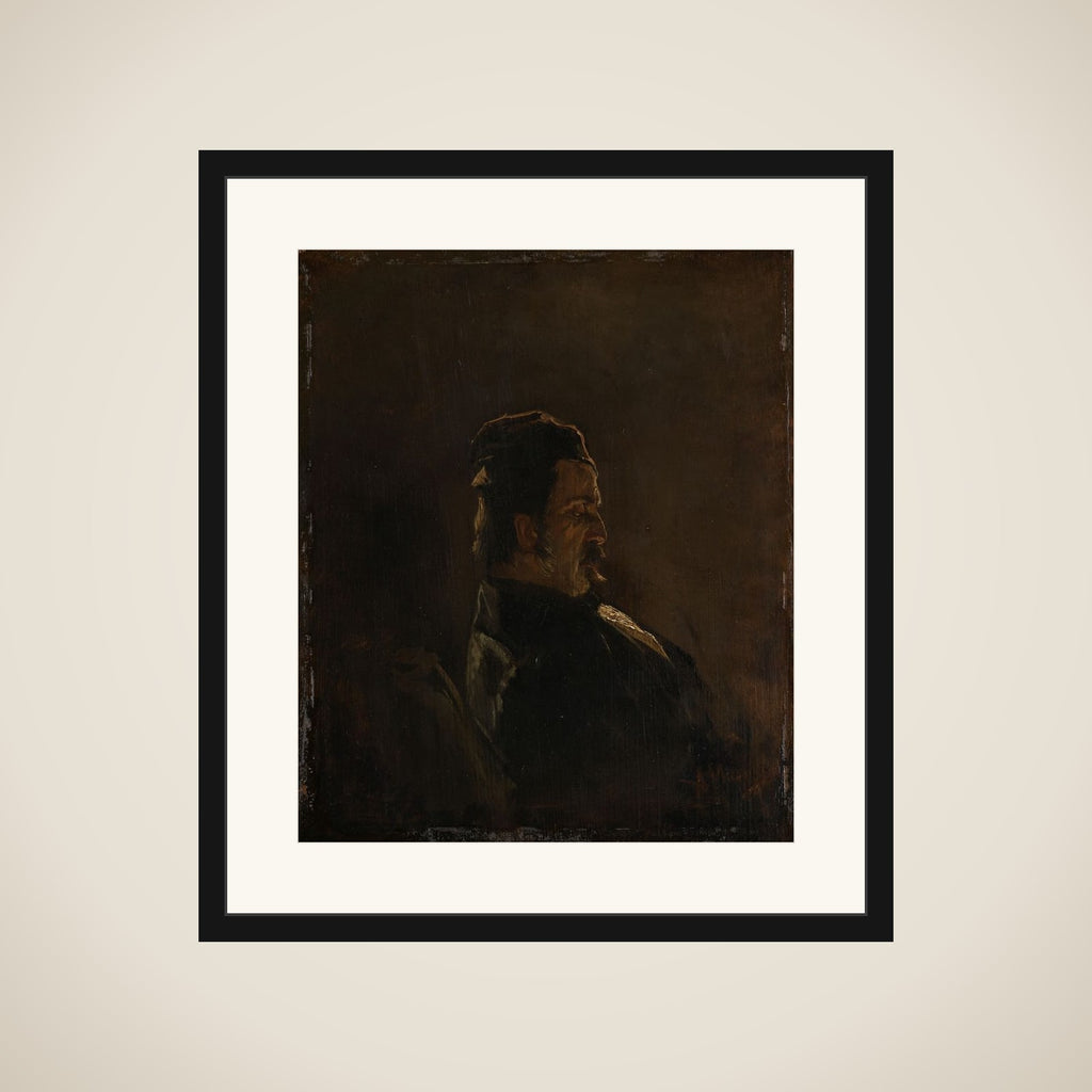 Portrait of Pieter Frederik van Os, Painter framed