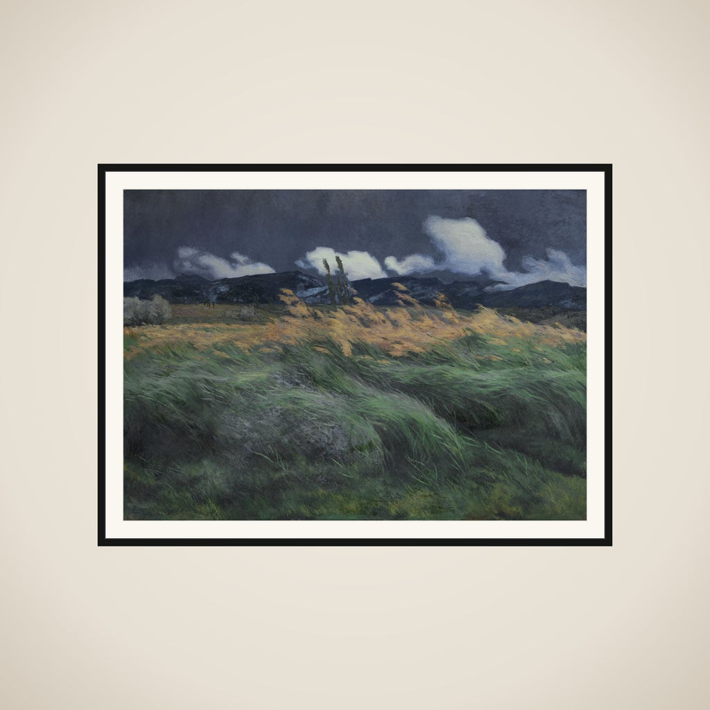 Landscape framed