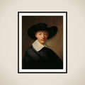 Portrait of a Man, possibly Gozen Centen (1611/12-1677) framed