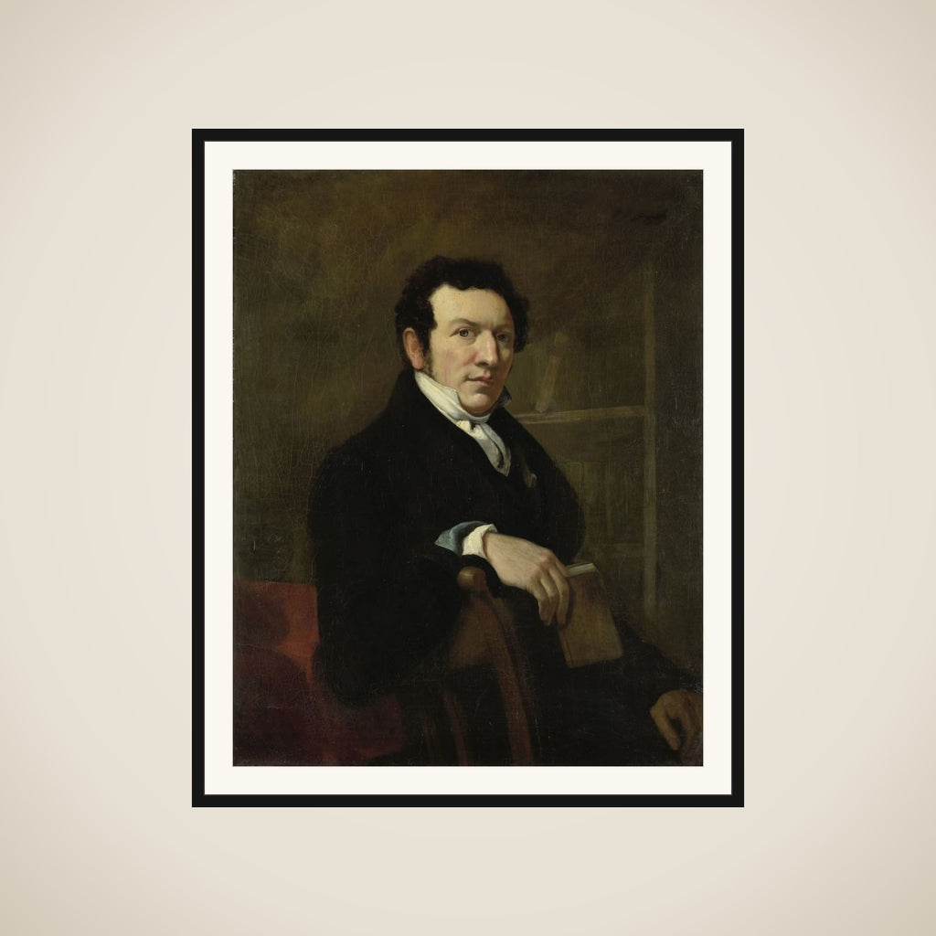 Portrait of Anthonie van der Hout framed
